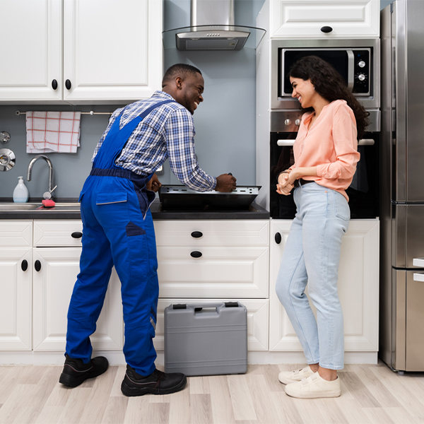 can you provide an estimate for cooktop repair before beginning any work in Sedan MN